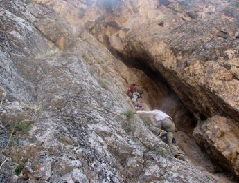 Rock climbing in Madygen Geopark